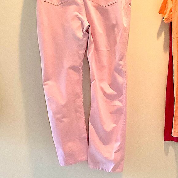 Real Clothes - 5 pocket pink lightweight cotton blend jeans, size 16 - Picture 3 of 10